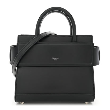Givenchy Smooth Calfskin Mini Horizon Satchel Black 1 of 11