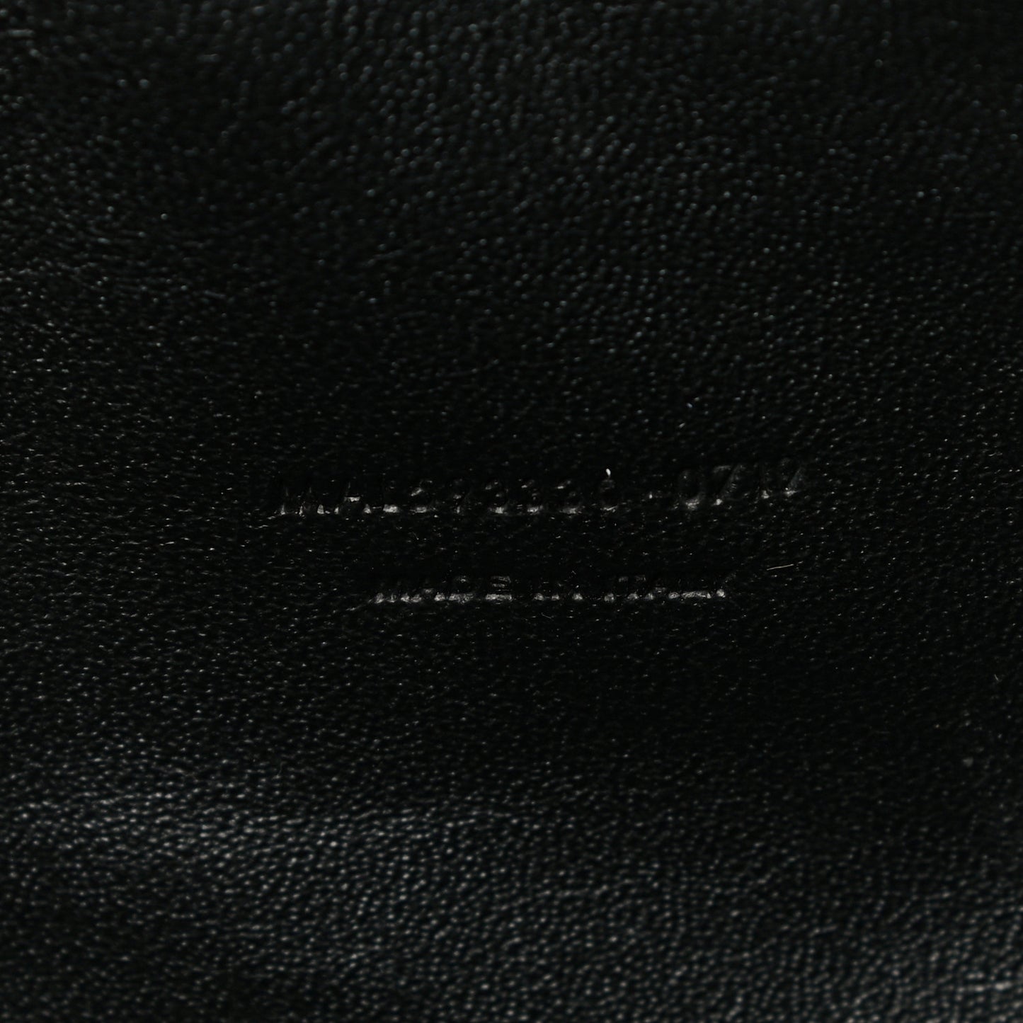 Grain De Poudre Matelasse Monogram Mini Lou Camera Bag Black