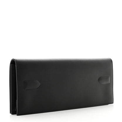 Hermes Swift Shadow Clutch 29 Black 3 of 8