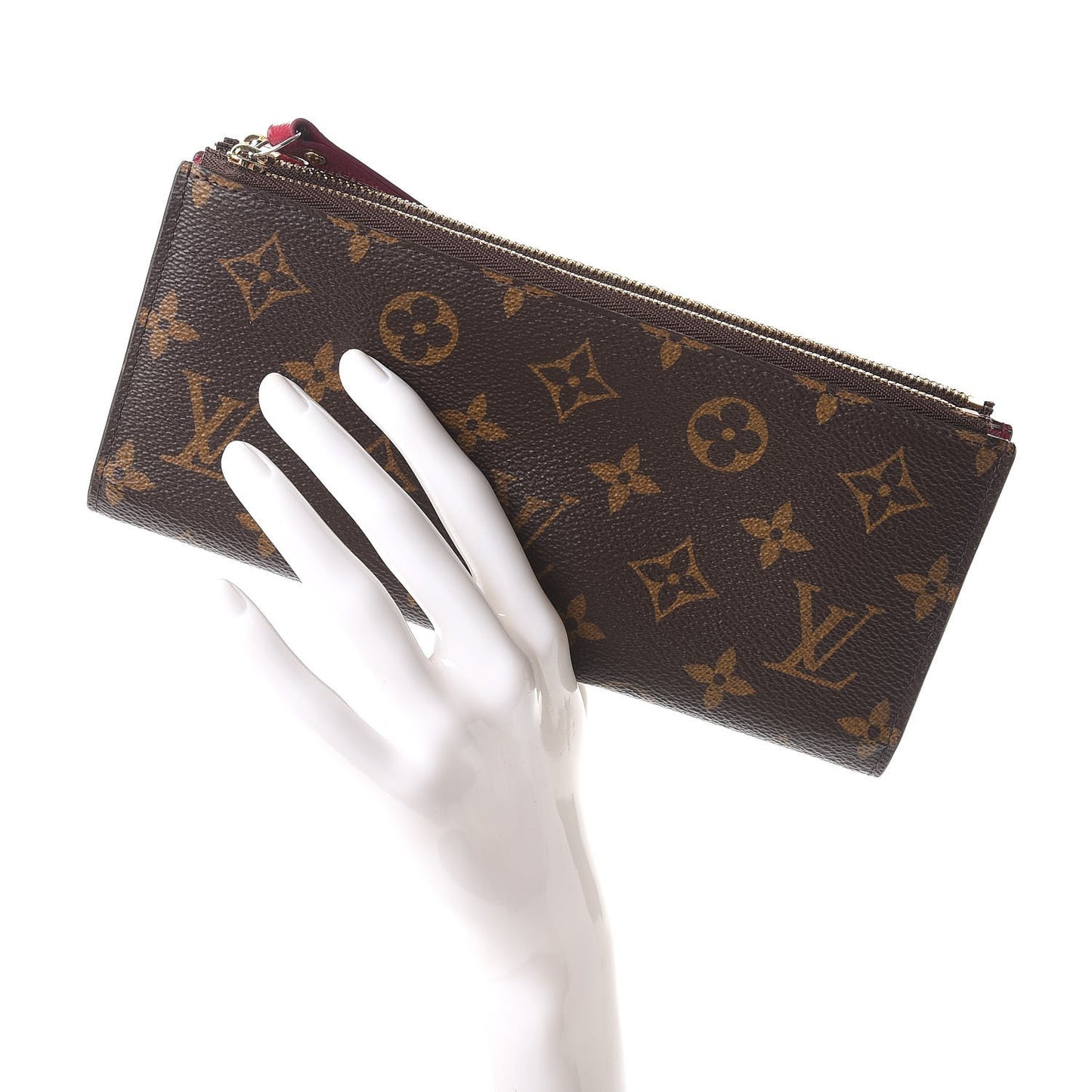 Monogram Adele Wallet Fuchsia