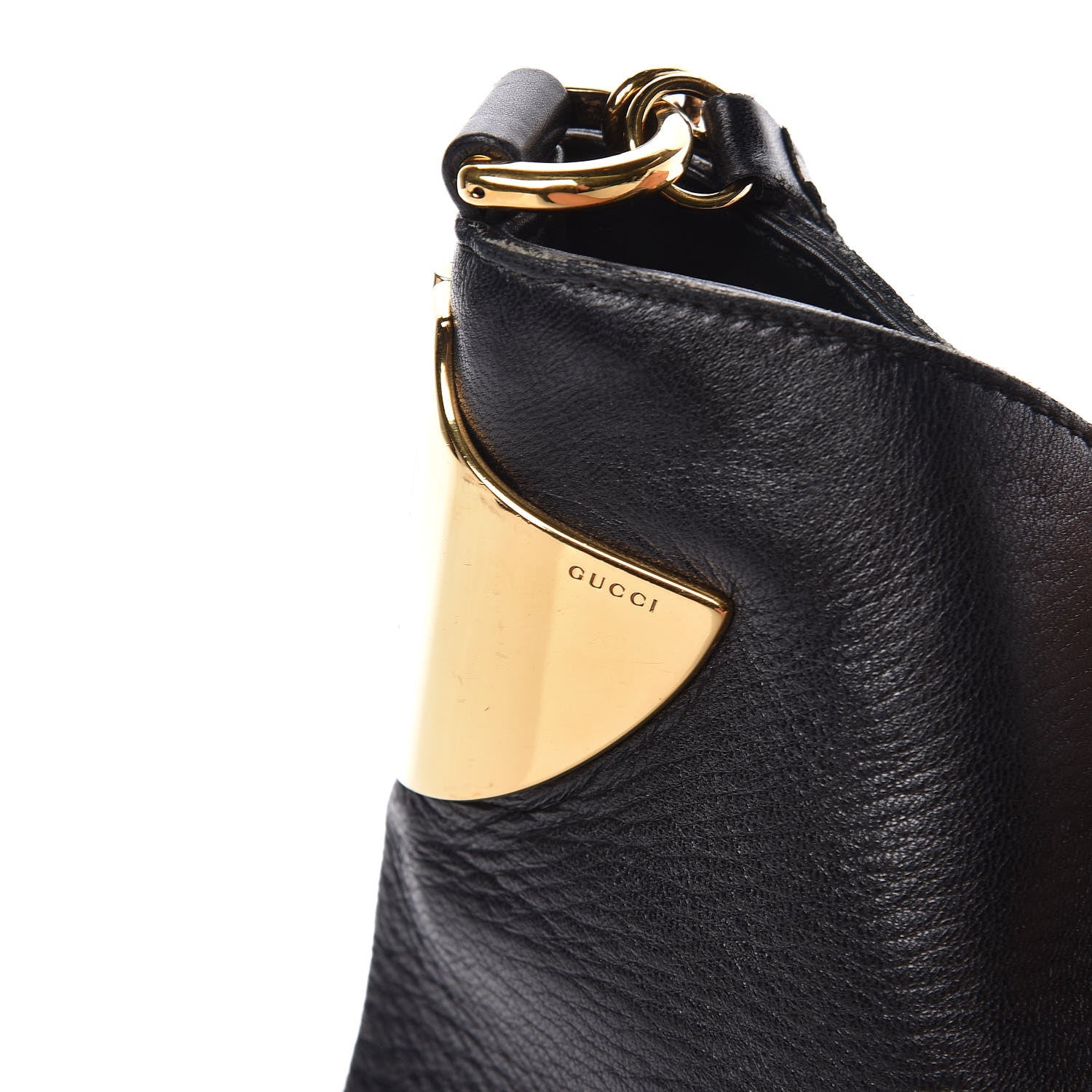 Gucci Lambskin Medium 1970 Shoulder Bag Black 21 of 22