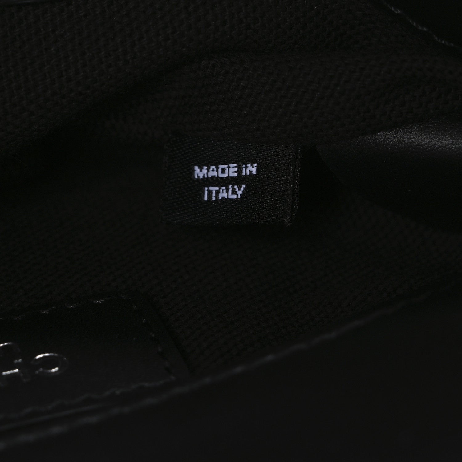 Chanel Calfskin Quilted CC Uniform Flap Belt Bag Black 7 of 11