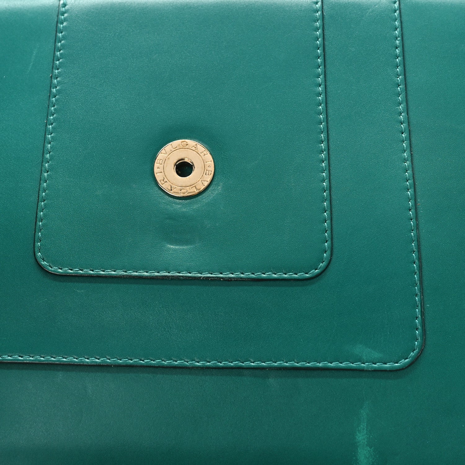 Bulgari Calfskin Small Serpenti Forever Snake Strap Crossbody Bag Emerald Green 12 of 12