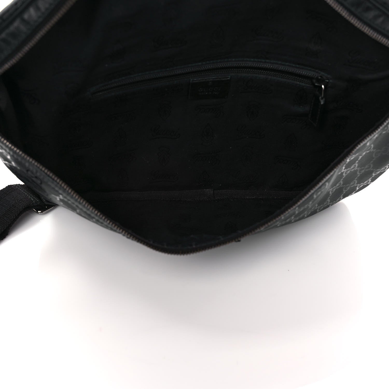 Gucci Imprime Monogram Belt Bag Black 5 of 10