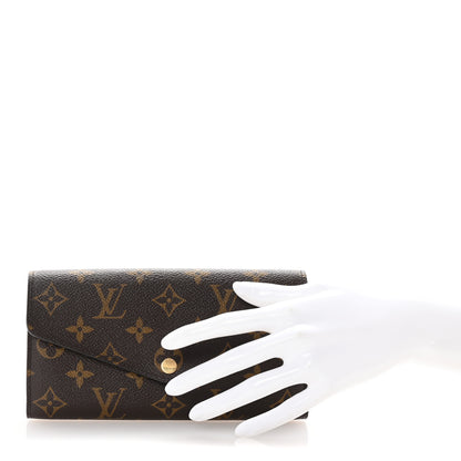 Louis Vuitton Monogram Sarah Wallet NM Rose Ballerine 2 of 7
