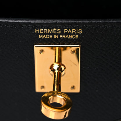 Hermes Epsom Mini Kelly Sellier 20 Black 6 of 12