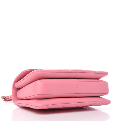 Chanel Lambskin Quilted Small Trendy CC Flap Dual Handle Bag Light Pink 4 of 11