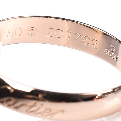 Cartier 18K Pink Yellow White Gold Classic Trinity Ring 50 5.25 4 of 4