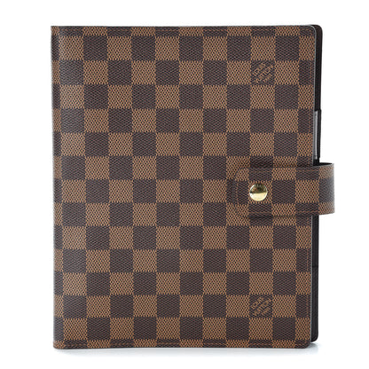 Louis Vuitton Damier Ebene Large Ring Agenda Cover 1 of 10