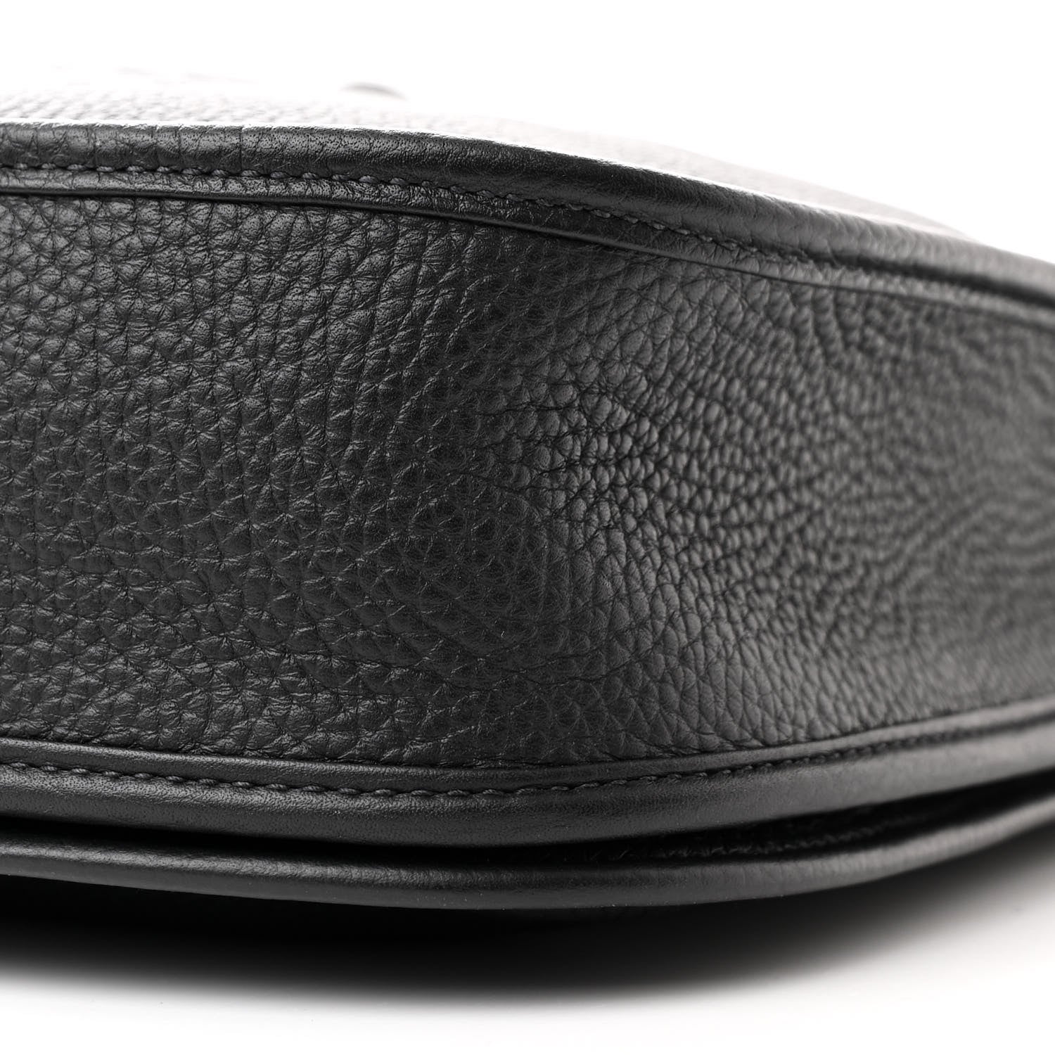 Hermes Taurillon Clemence Evelyne III PM Black 10 of 12