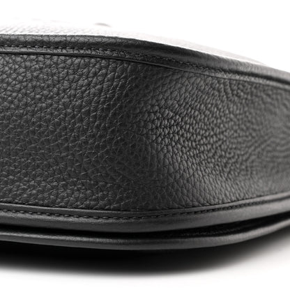 Hermes Taurillon Clemence Evelyne III PM Black 10 of 12