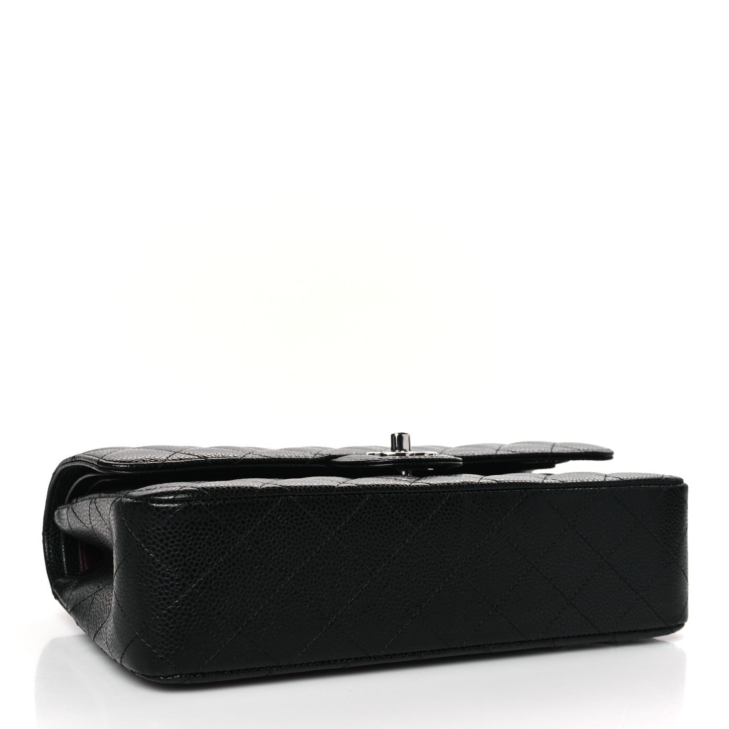 Chanel Caviar Quilted Medium Double Flap Black 3 of 9