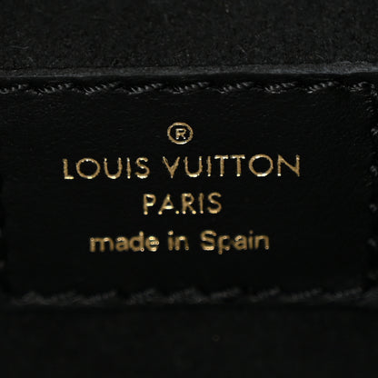 Louis Vuitton Epi Dauphine MM Blue Black 6 of 10