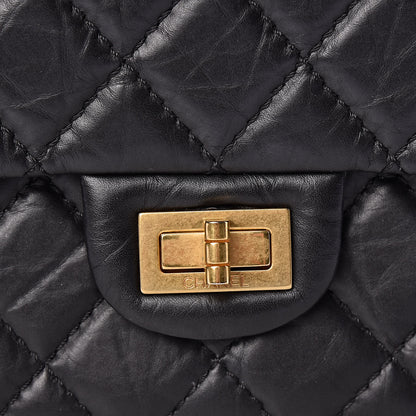 Chanel Aged Calfskin Quilted 2.55 Reissue 226 Flap Black 5 of 11