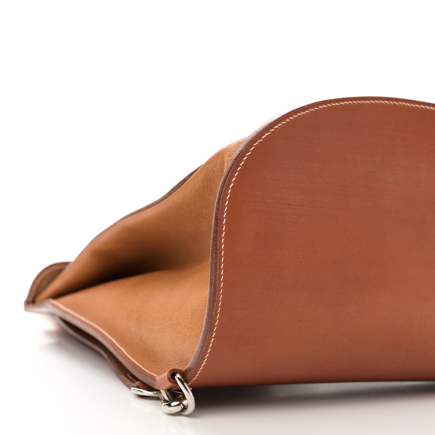 Barenia Peau Porc Sacoche Pour Selle Backpack Fauve