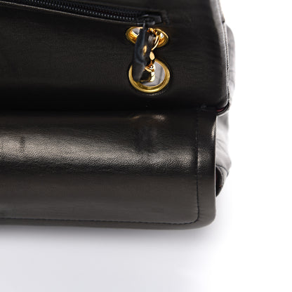 Chanel Lambskin Quilted Small Double Flap Black 10 of 20