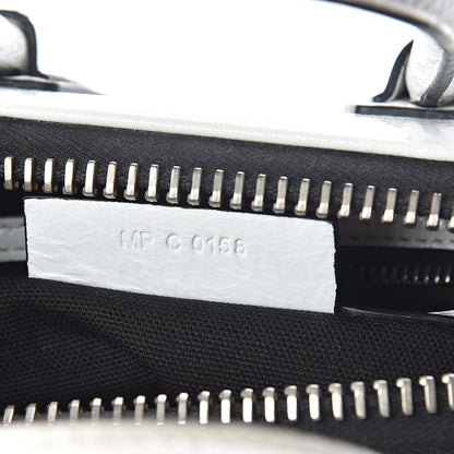 Givenchy Crinkled Patent Calfskin Mini Antigona White 7 of 11