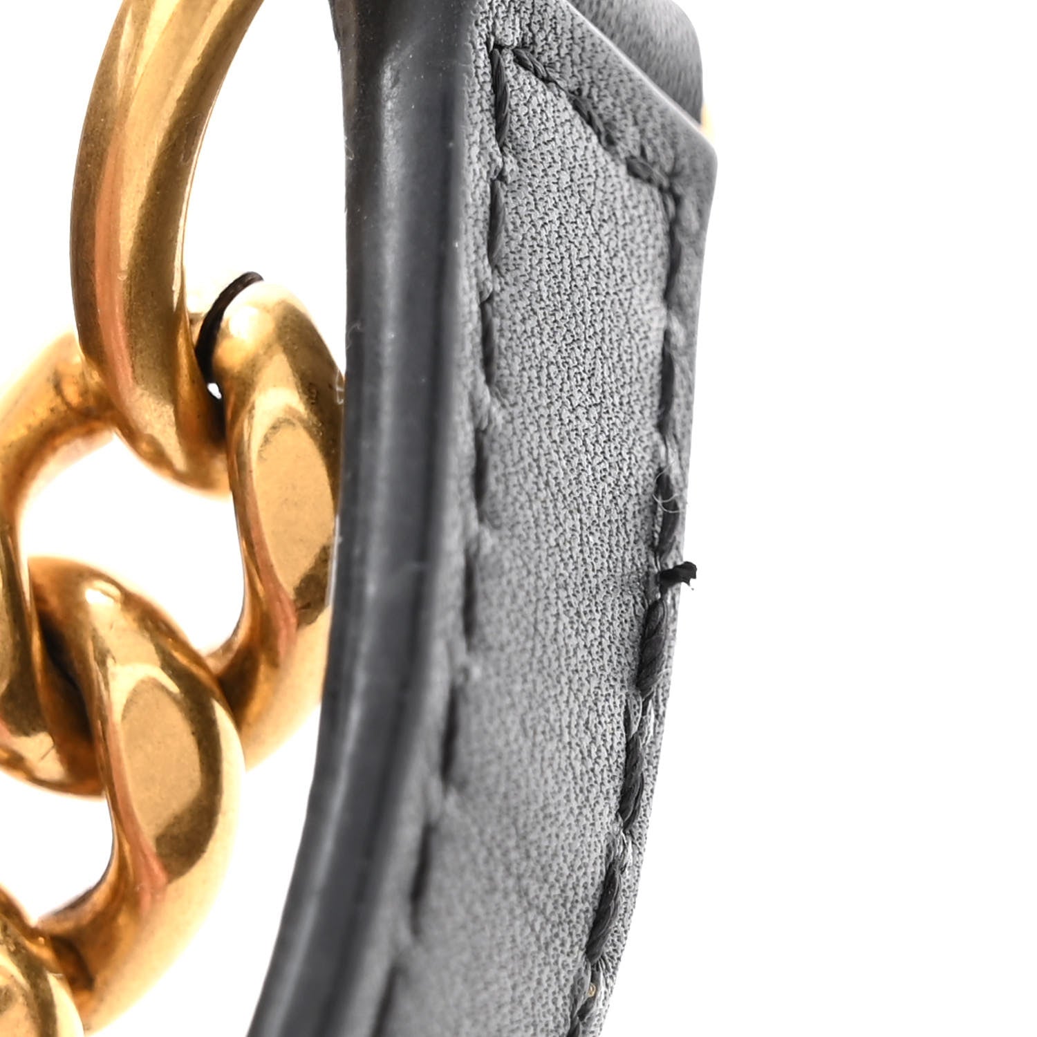 Louis Vuitton Calfskin New Wave Chain MM Black 11 of 11