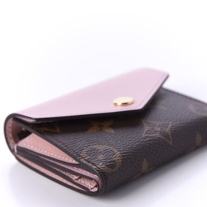 Louis Vuitton Monogram Zoe Wallet Rose Ballerine 6 of 10