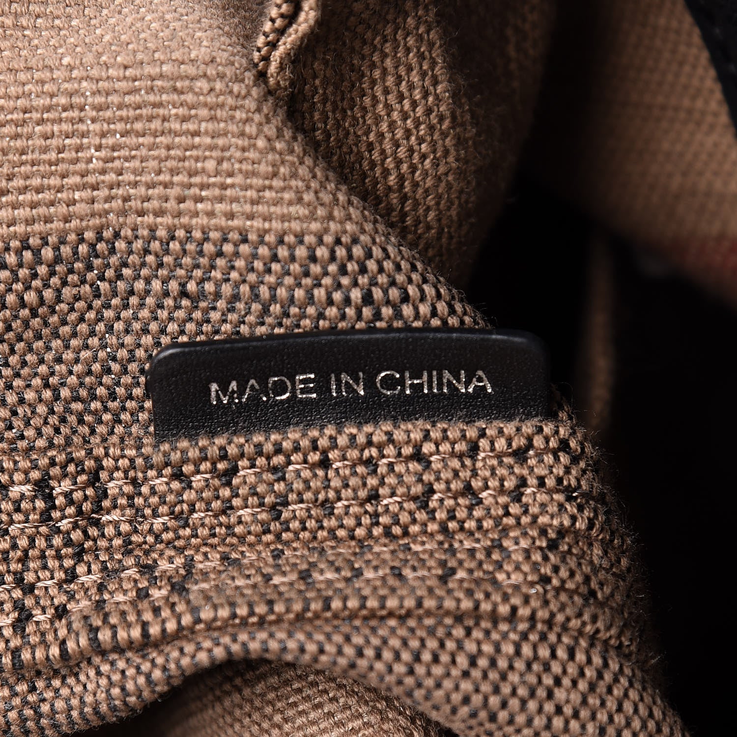 Burberry Canvas Mega Check Medium Ashby Hobo Black 7 of 11