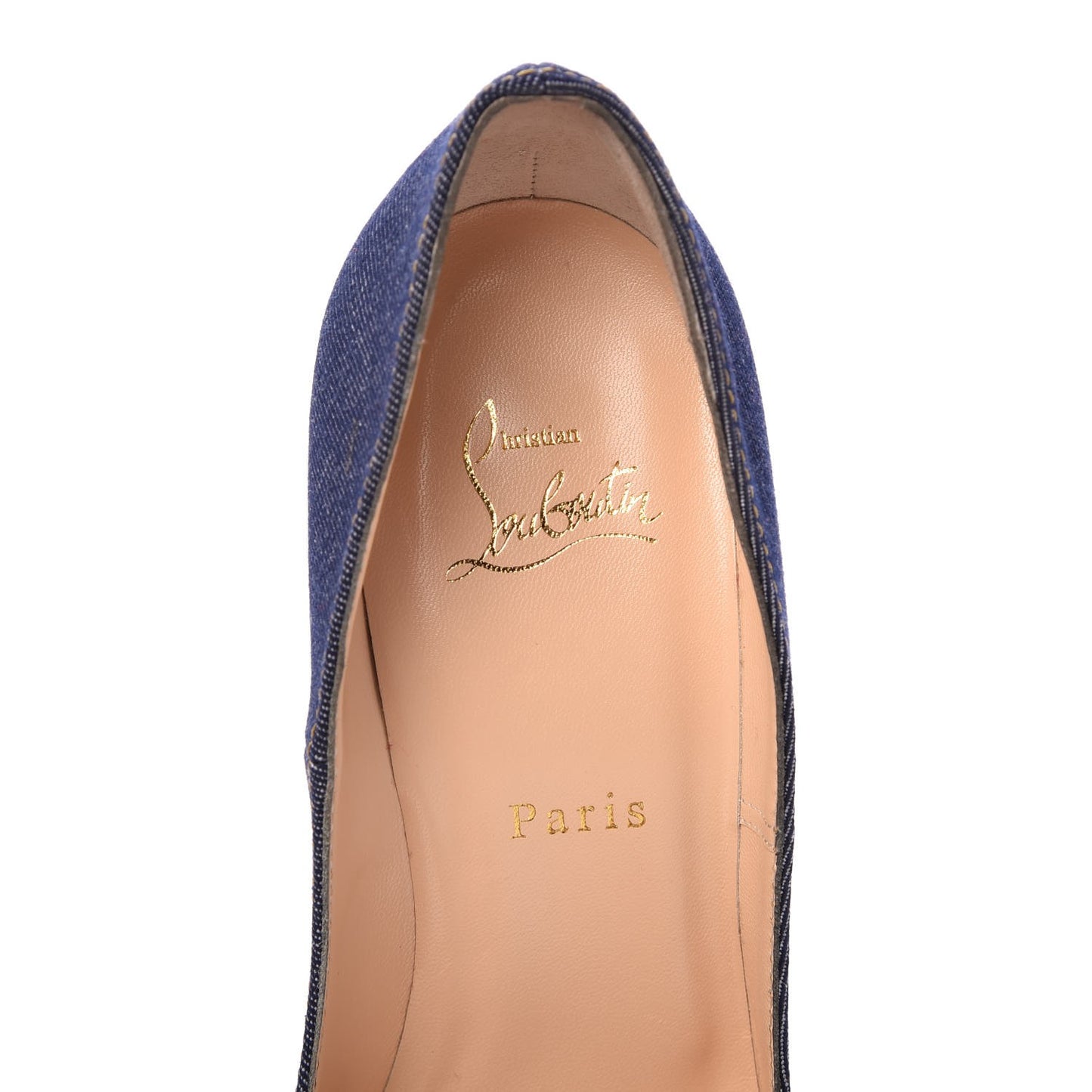 Denim Jazz Calf So Kate 120 Pumps 39 Blue White
