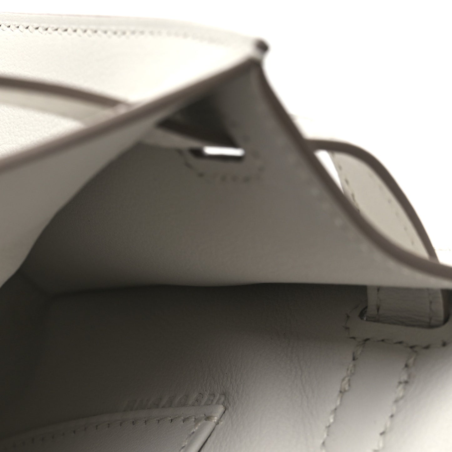 Swift Kelly Pochette Clutch Craie