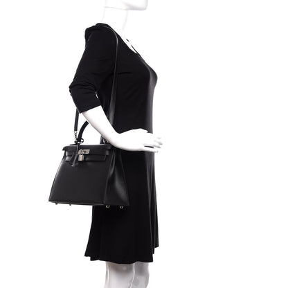 Hermes Epsom Kelly Sellier 28 Black 2 of 12