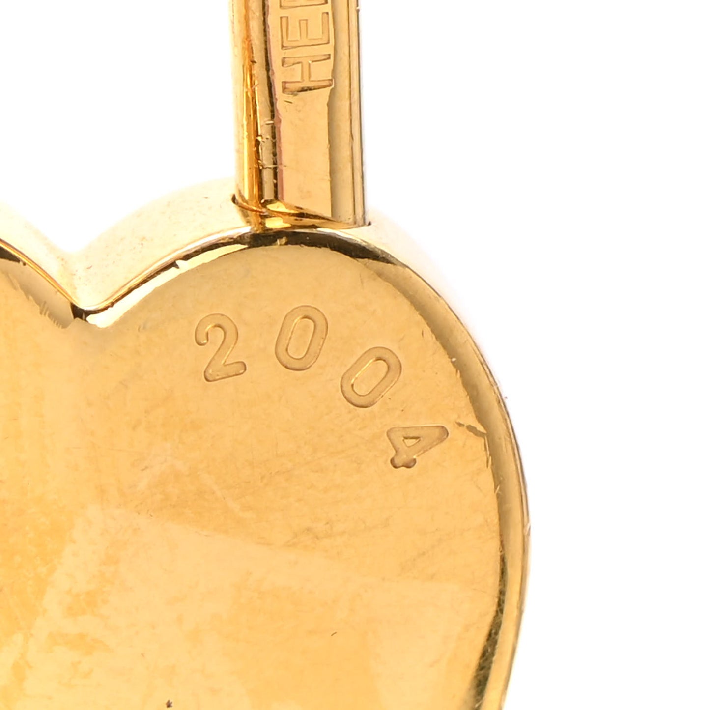 Annee De La Fantaisie Heart Cadena Lock Gold
