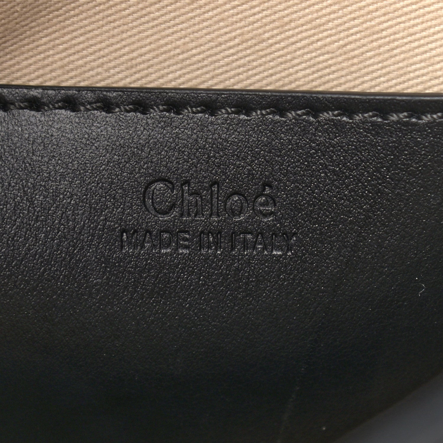 Chloe Shiny Calfskin Mini Annie Shoulder Bag Black 6 of 14