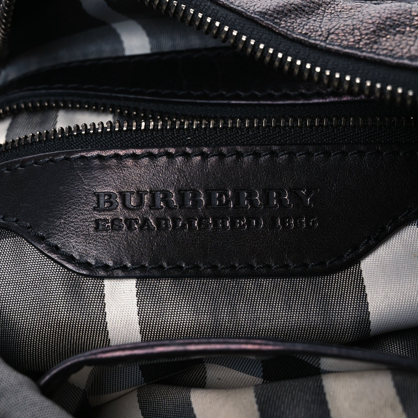 Calfskin Warrior Hobo Black