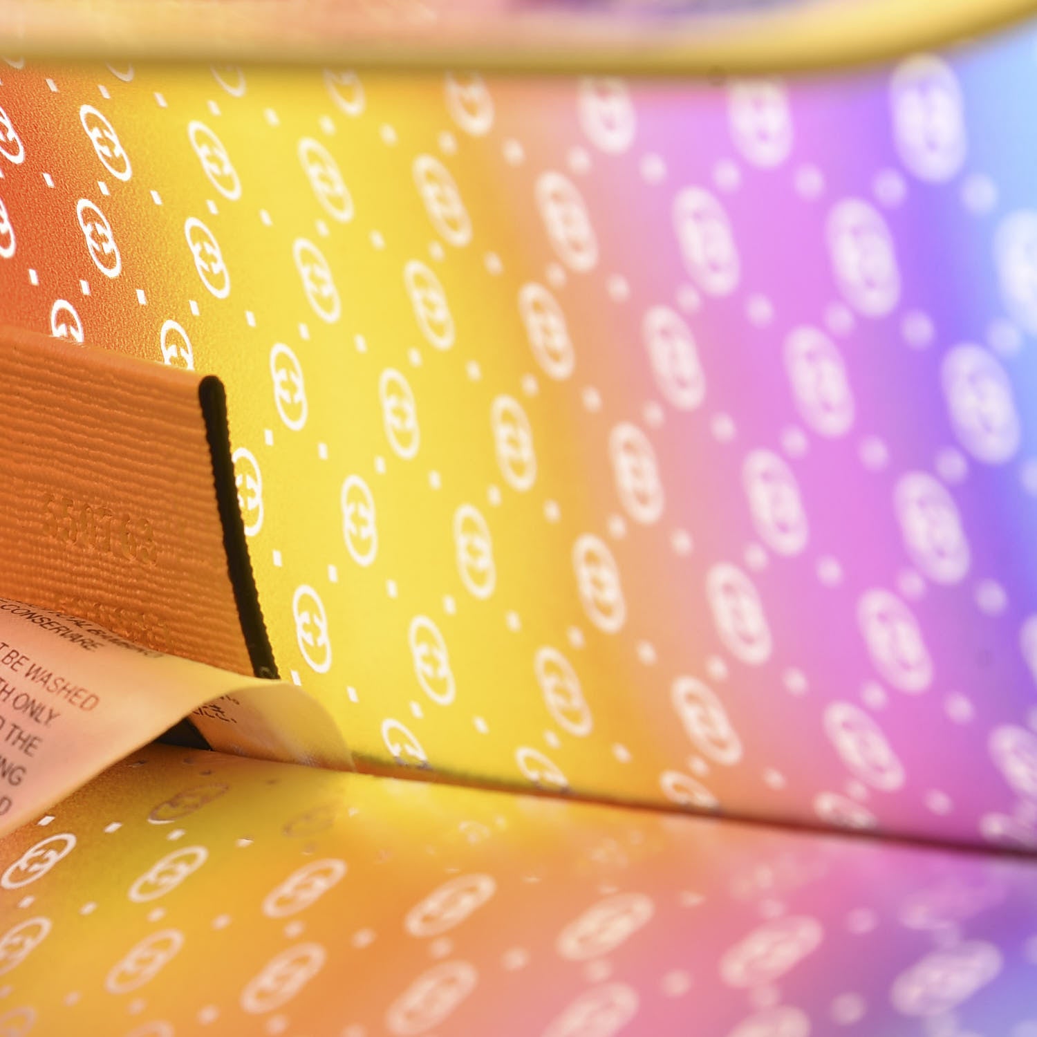 Gucci Textured Vinyl Kids GG Tote Multicolor 7 of 10