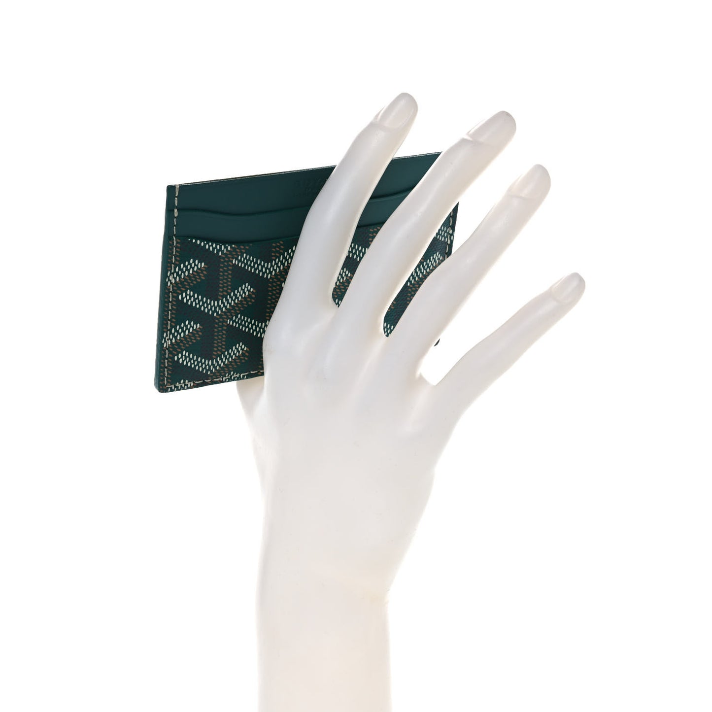 Goyardine Saint Sulpice Card Holder Green