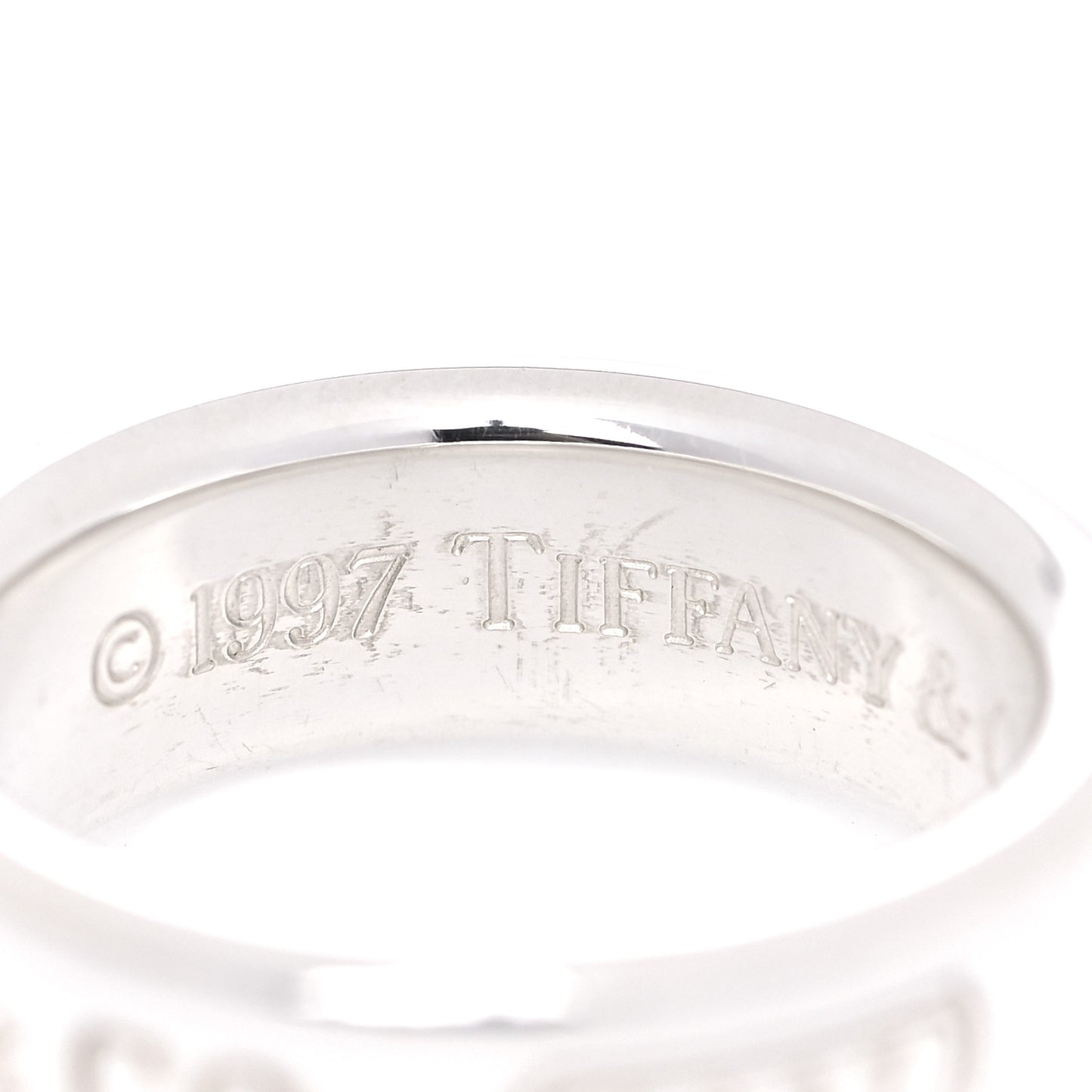 Sterling Silver 1837 Band Ring 54 7
