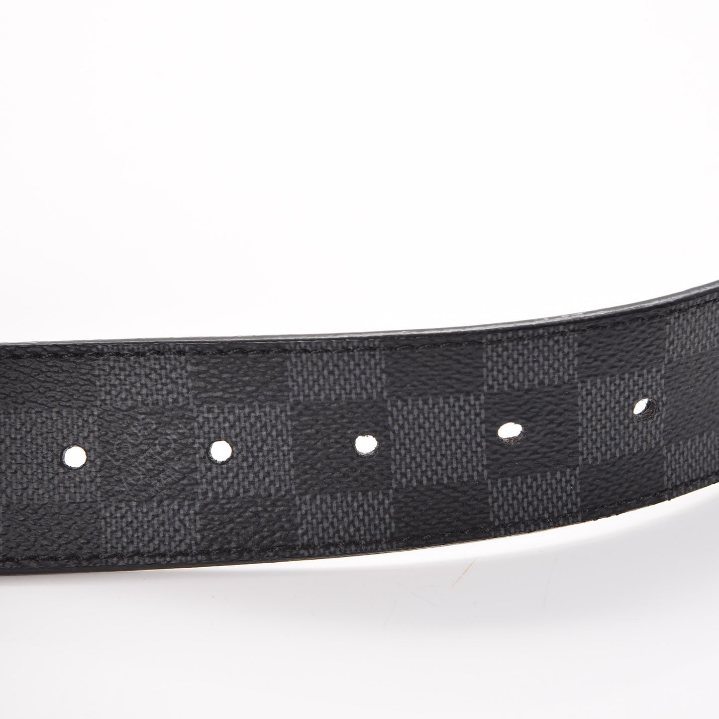 Damier Graphite 40mm LV Initiales Belt 110 44