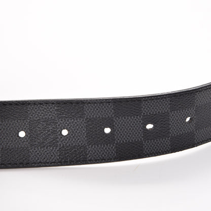 Louis Vuitton Damier Graphite 40mm LV Initiales Belt 110 44 4 of 11