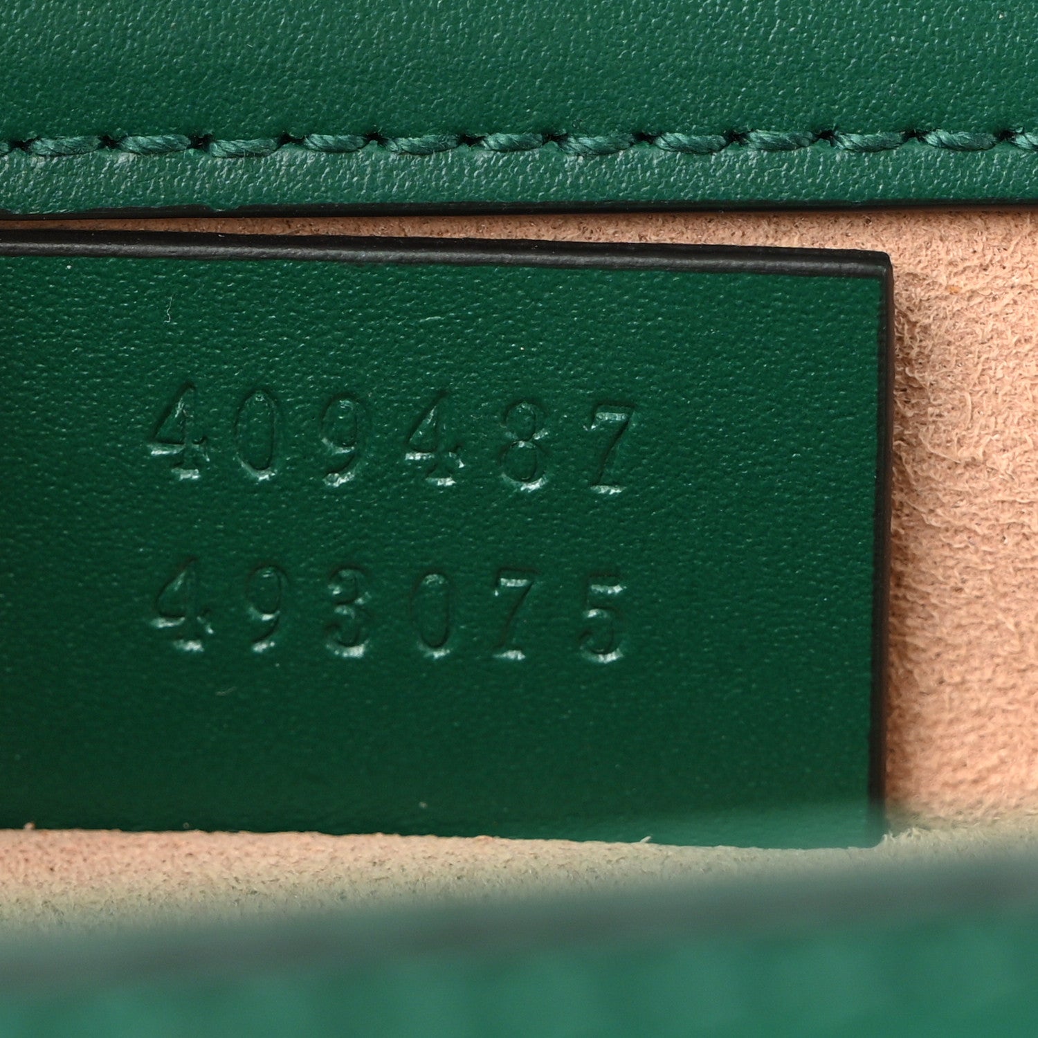 Gucci Guccissima Small Padlock Shoulder Bag Emerald 7 of 12