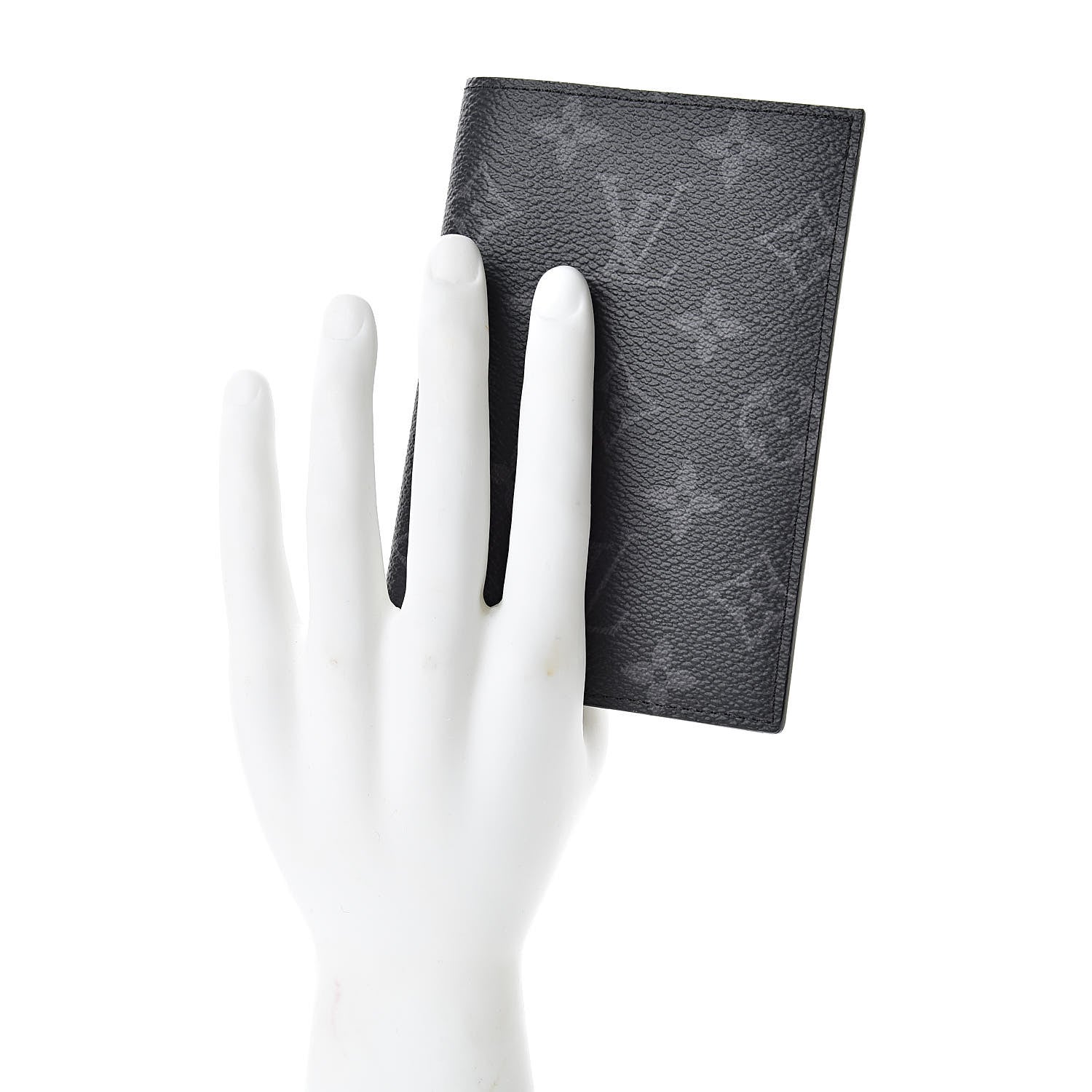 Louis Vuitton Monogram Eclipse Passport Cover 2 of 7