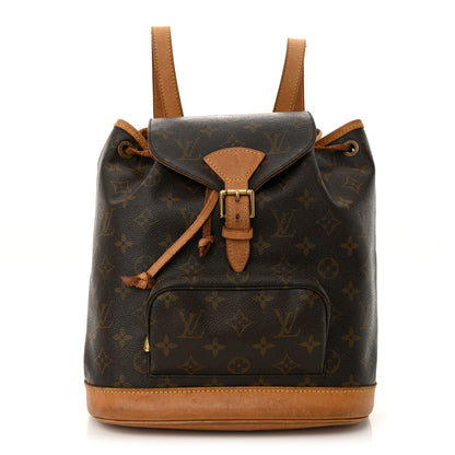 Louis Vuitton Monogram Montsouris MM Backpack 1 of 16