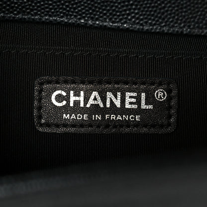 Chanel Caviar Quilted Medium Boy Flap Black 6 of 10