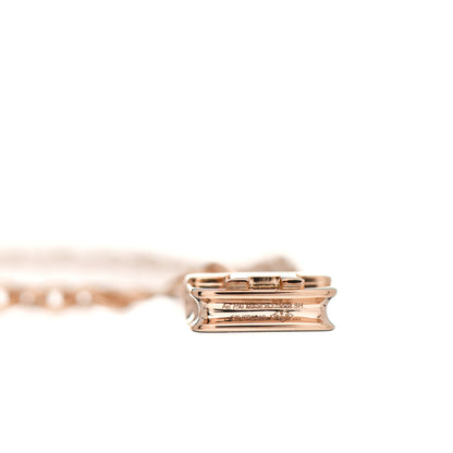 Hermes 18K Rose Gold Diamond Constance Amulette Bracelet SH 4 of 5