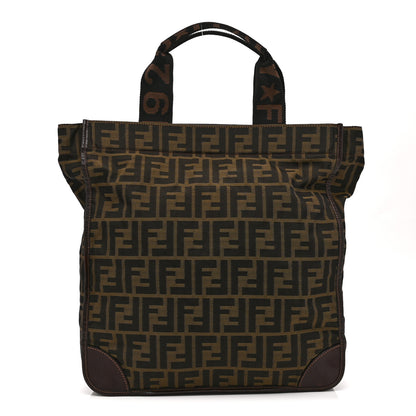 Fendi Zucca 1925 Vertical Tote Tobacco 1 of 12