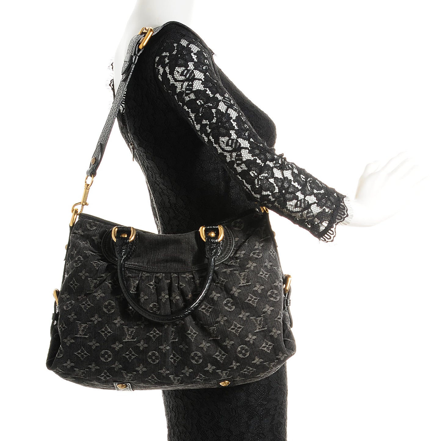 Denim Neo Cabby MM Black