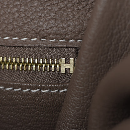 Hermes Togo Kelly Retourne 32 Etoupe 26 of 38