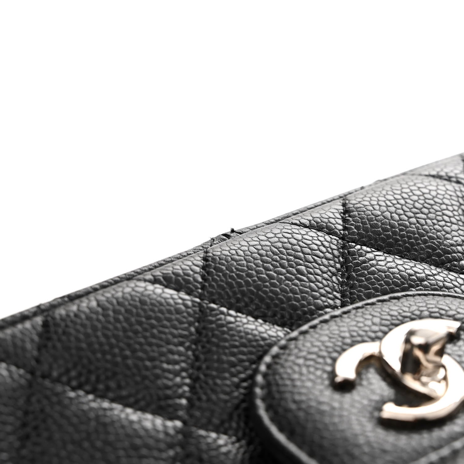 Chanel Caviar Quilted Jumbo Double Flap Black 14 of 16