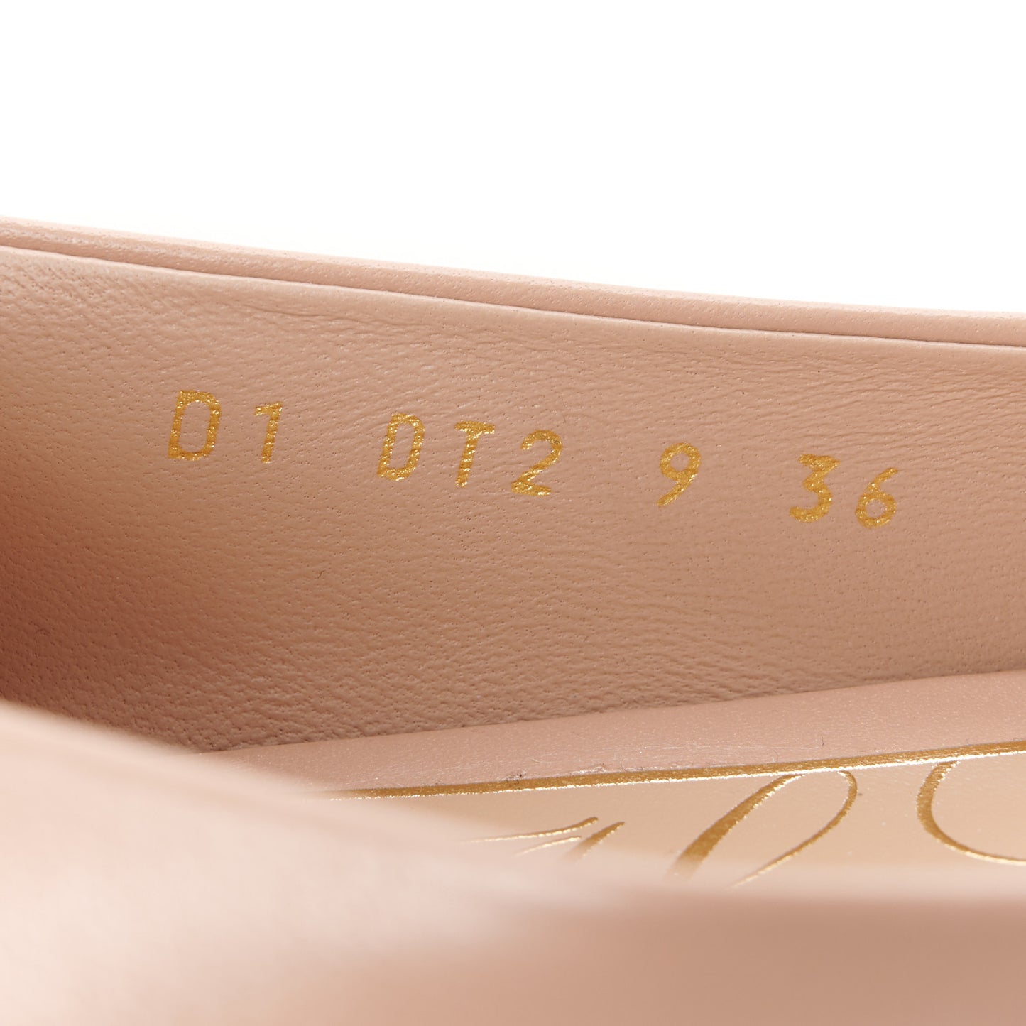 Nappa Rockstud Alcove Ballerina Flats 36 Rose