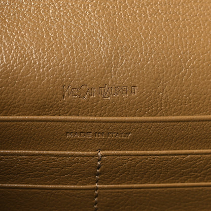 Saint Laurent Calfskin Belle de Jour Chain Clutch Beige 5 of 7