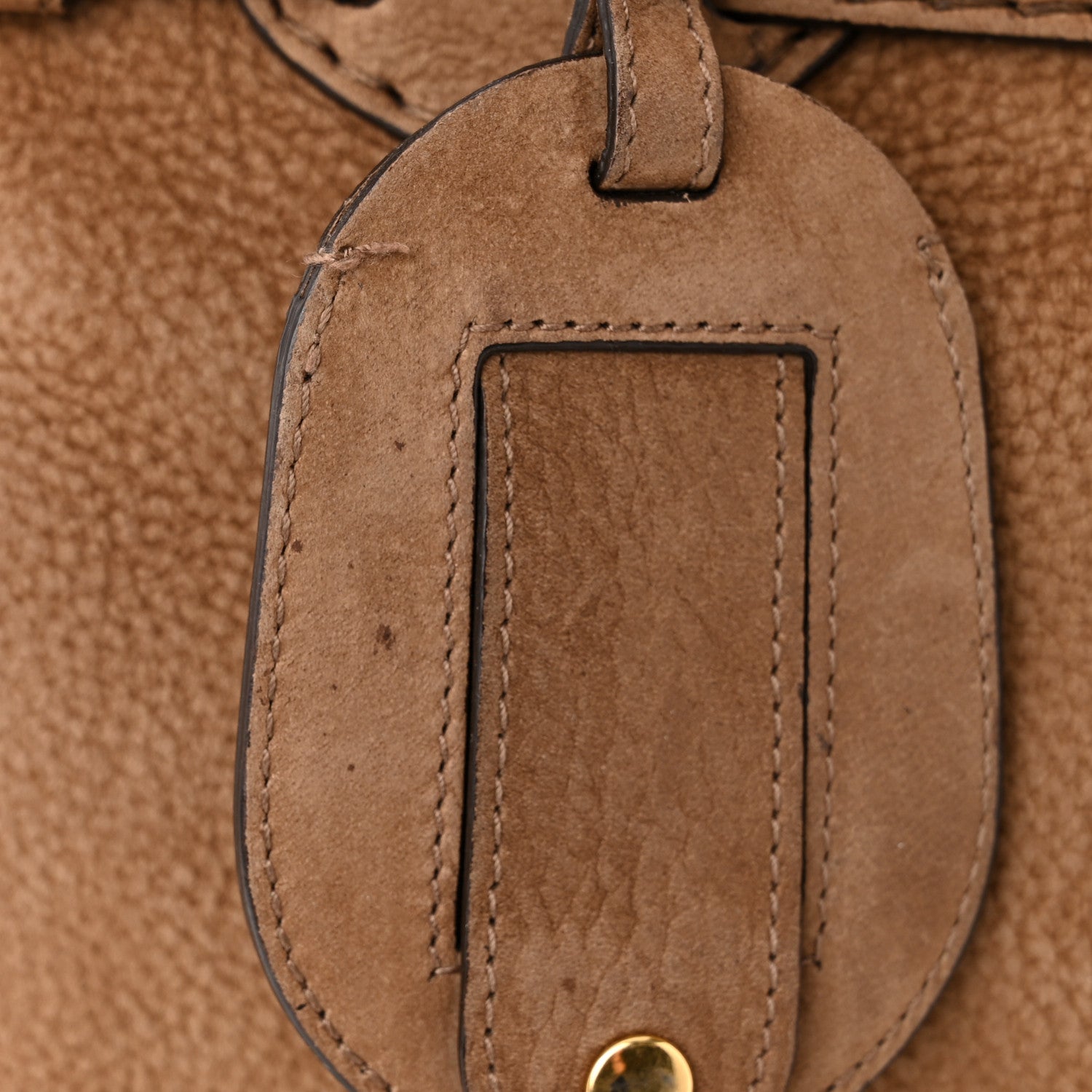 Gucci Suede Medium GG Running Tote Brown 11 of 12