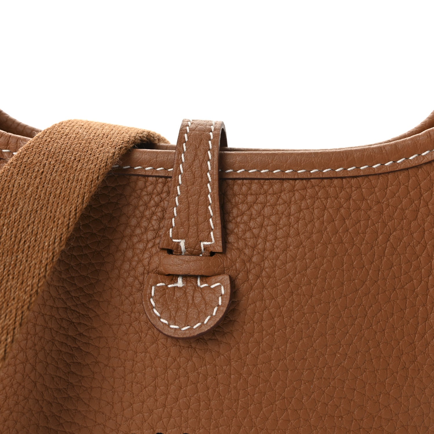 Hermes Taurillon Clemence Evelyne TPM Gold 7 of 10