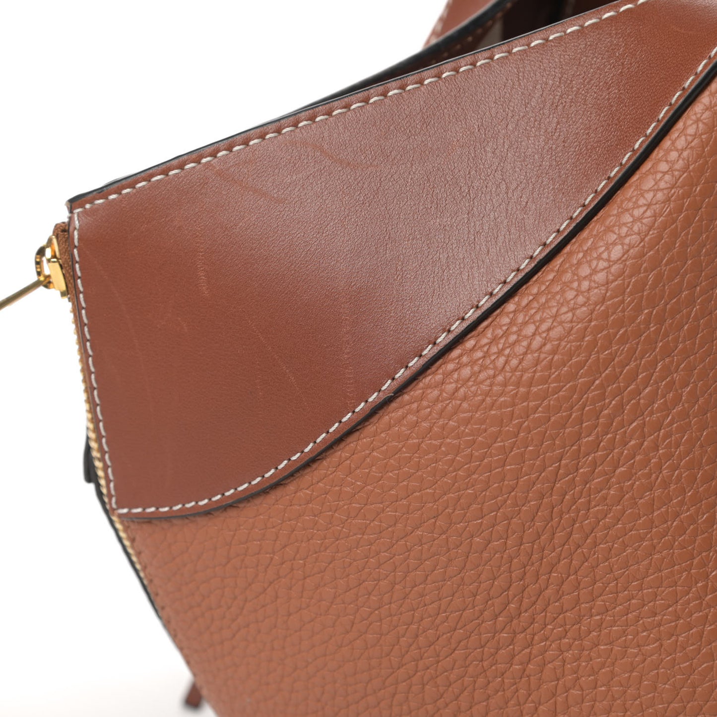 Calfskin Small Hammock Shoulder Bag Tan