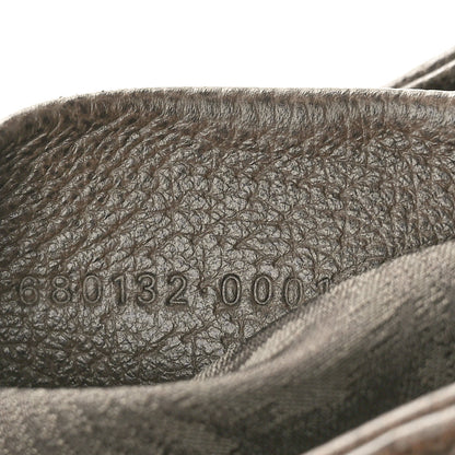 Gucci X BALENCIAGA BB Supreme Monogram Calfskin Web Mini Jackie 1961 Hobo Beige Ebony 7 of 10
